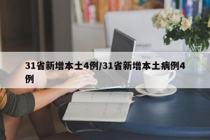 31省新增本土4例/31省新增本土病例4例