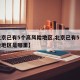 【北京已有5个高风险地区,北京已有5个高风险地区是哪里】