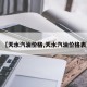 【天水汽油价格,天水汽油价格表】